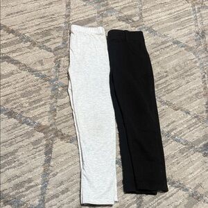Kids Black and Gray Leggings